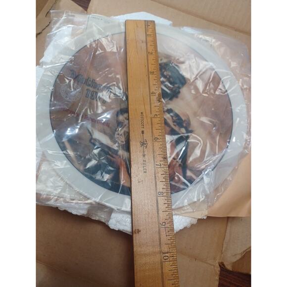 Mother's Day 1977 Norman Rockwell Plate Certificate Of Authenticity In Box - Picture 7 of 7